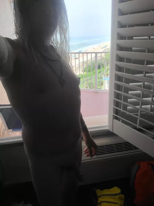 About to hit the beach