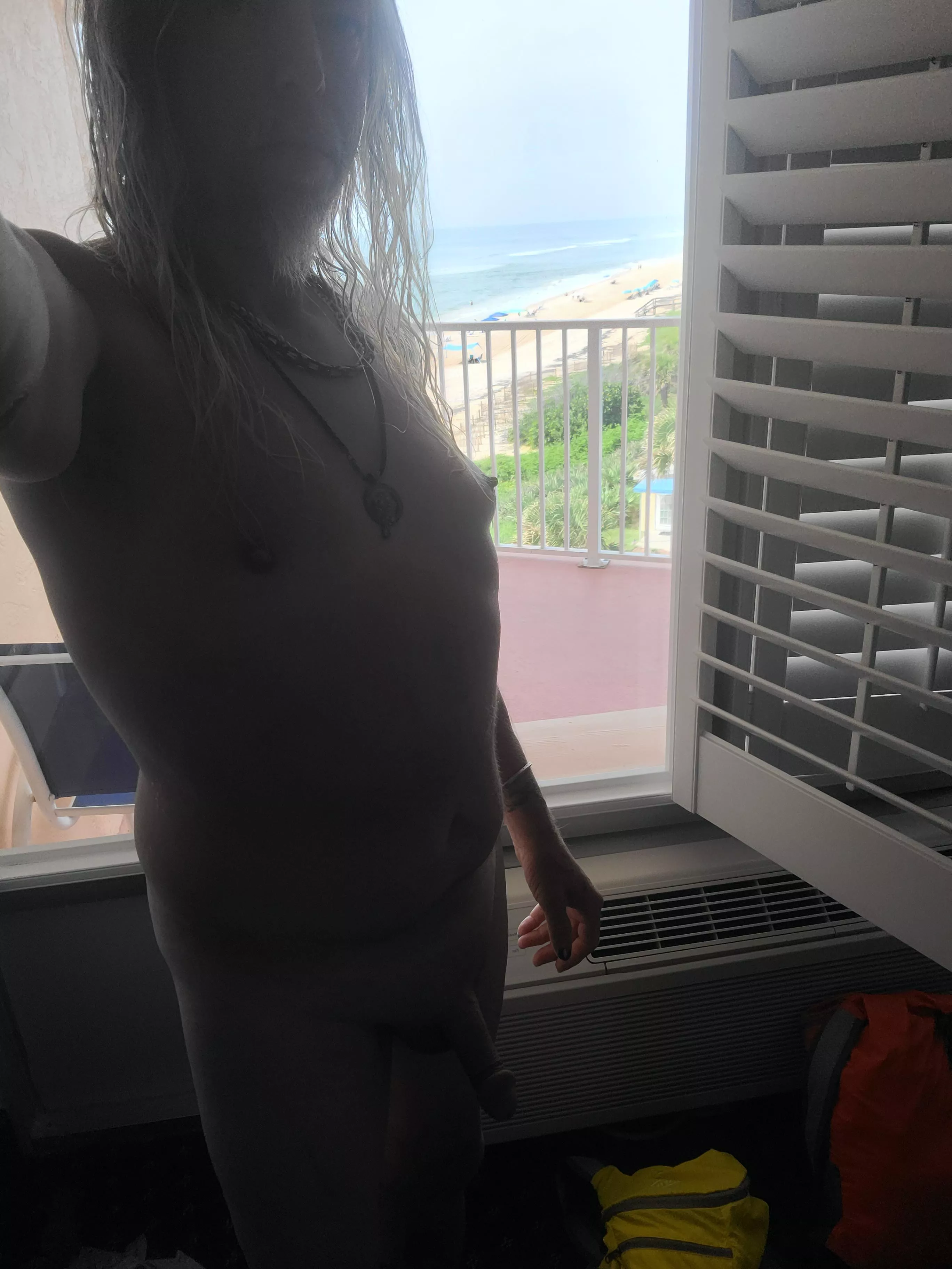 About to hit the beach