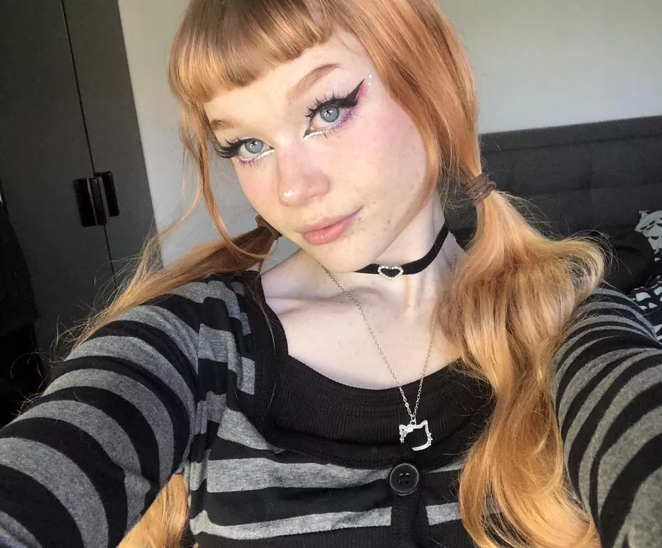 blue eyed freckled redhead