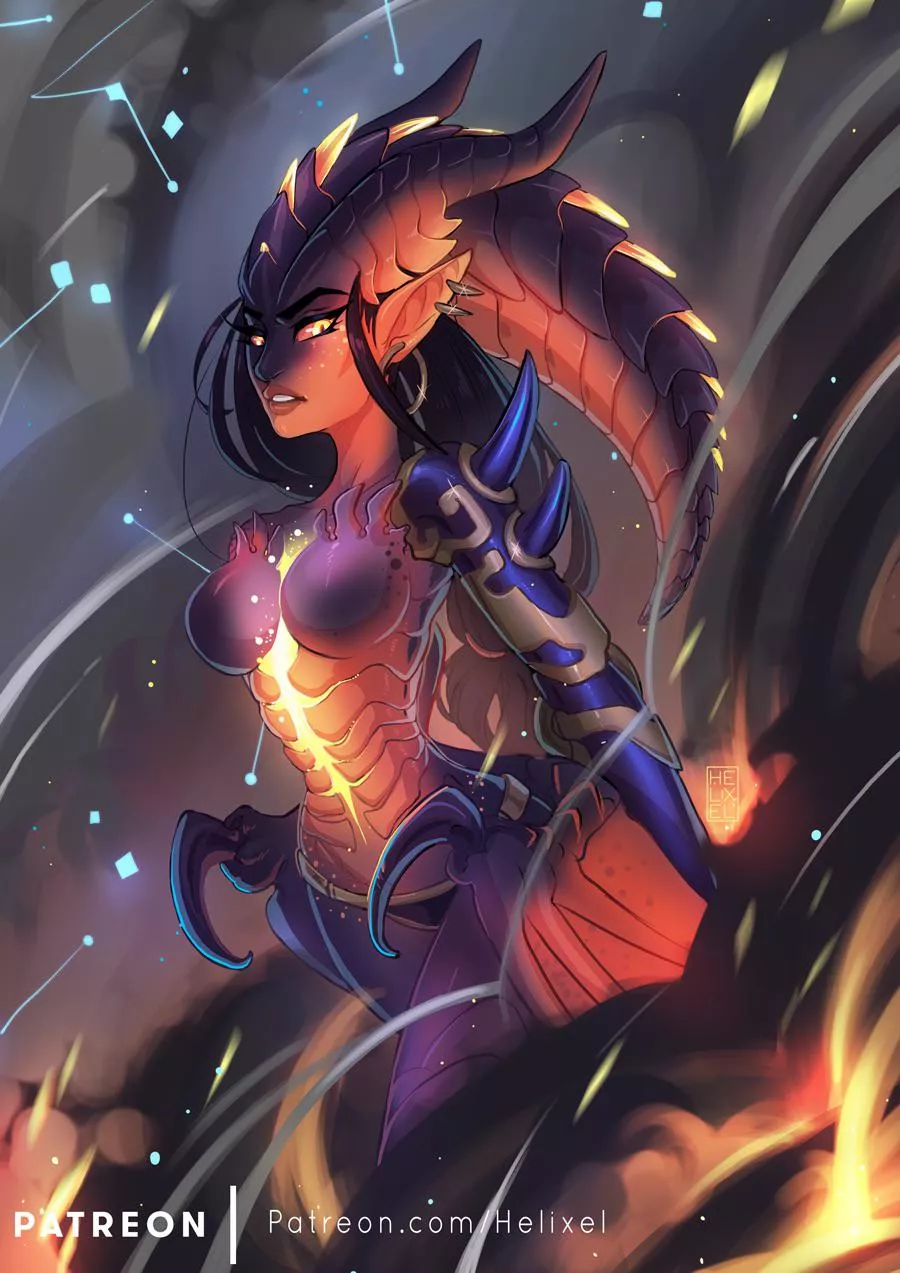 Dragon Symmetra (Helixel) [Overwatch]