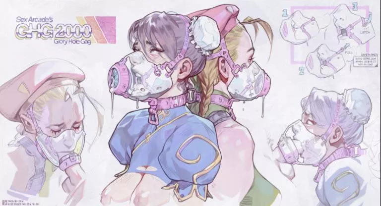 Glory hole gag (part of the Sex Arcade Series by Sabu)