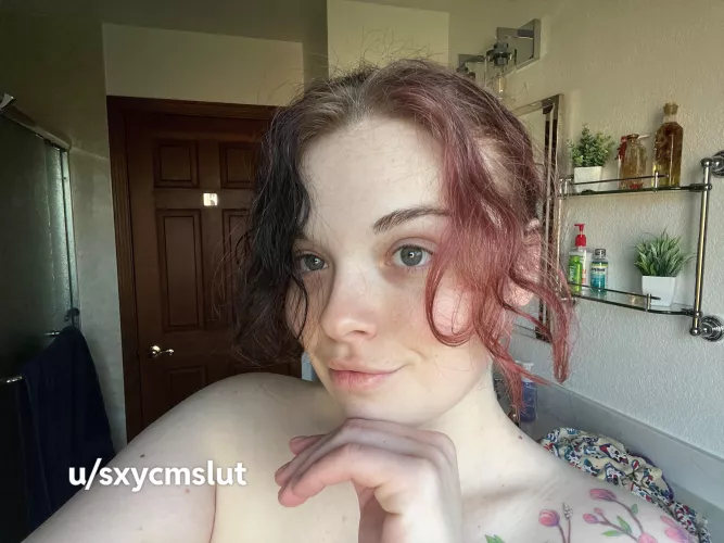 I’m not wearing any clothes