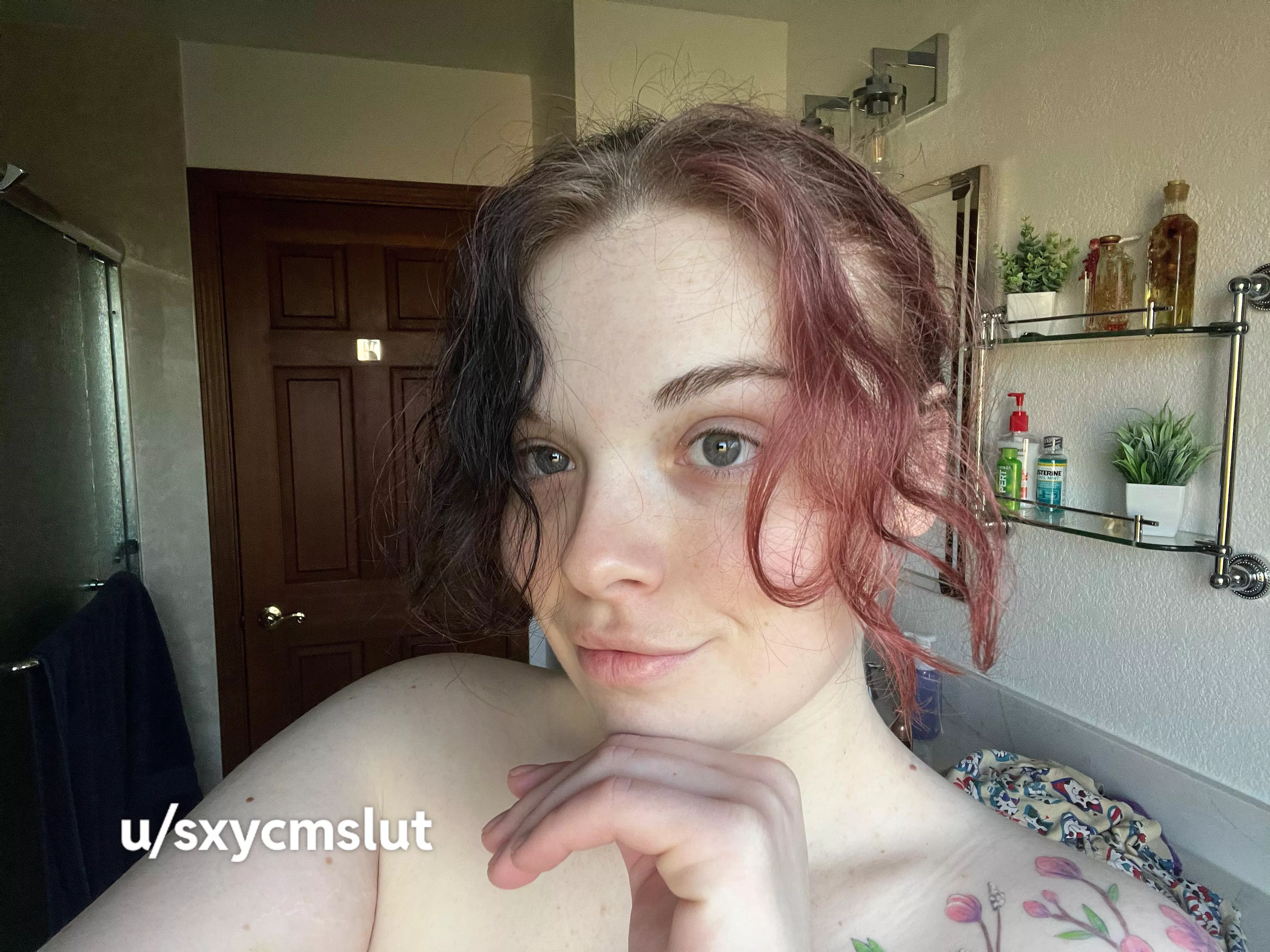 I’m not wearing any clothes