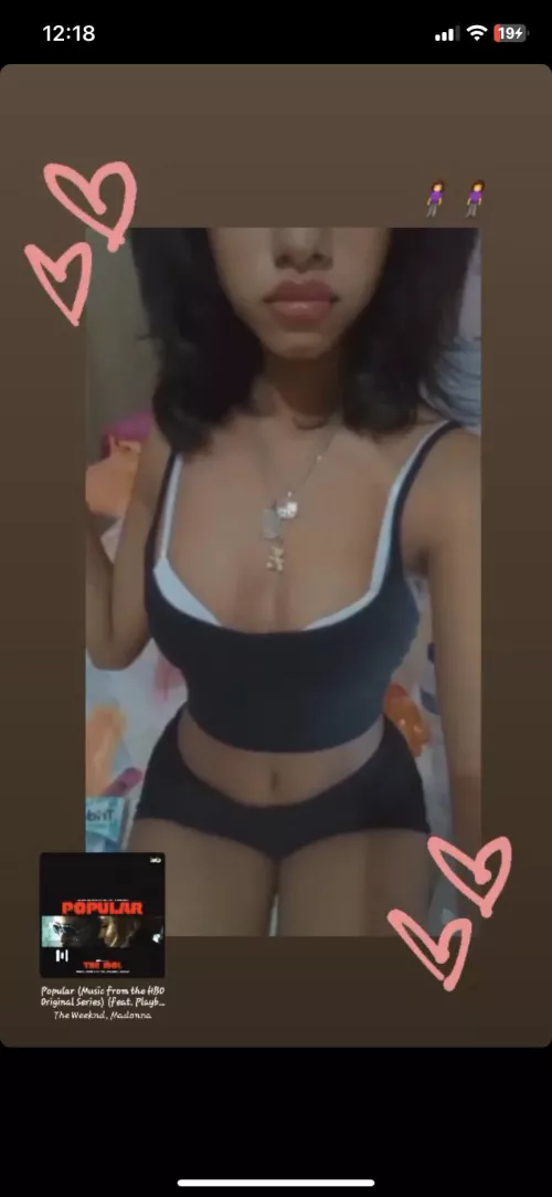 im so glad my daddy buys me so much slutty clothes😁