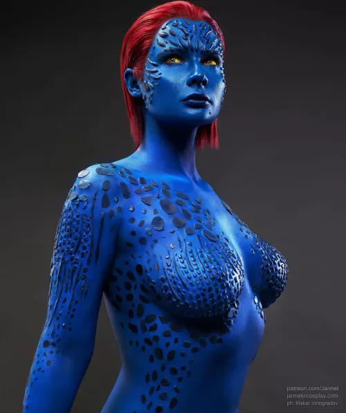 Mystique, cosplay by JannetIncosplay.~