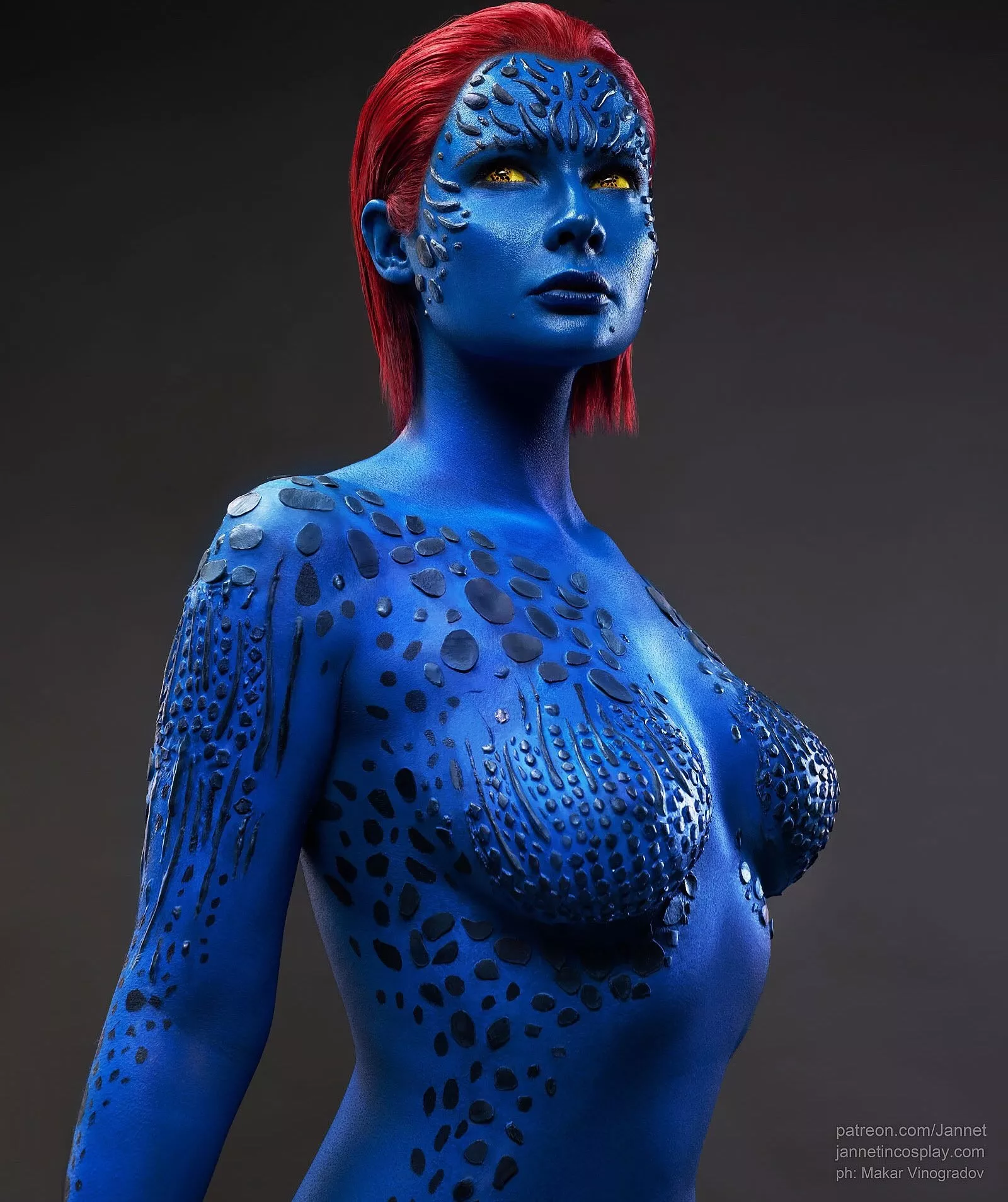 Mystique, cosplay by JannetIncosplay.~