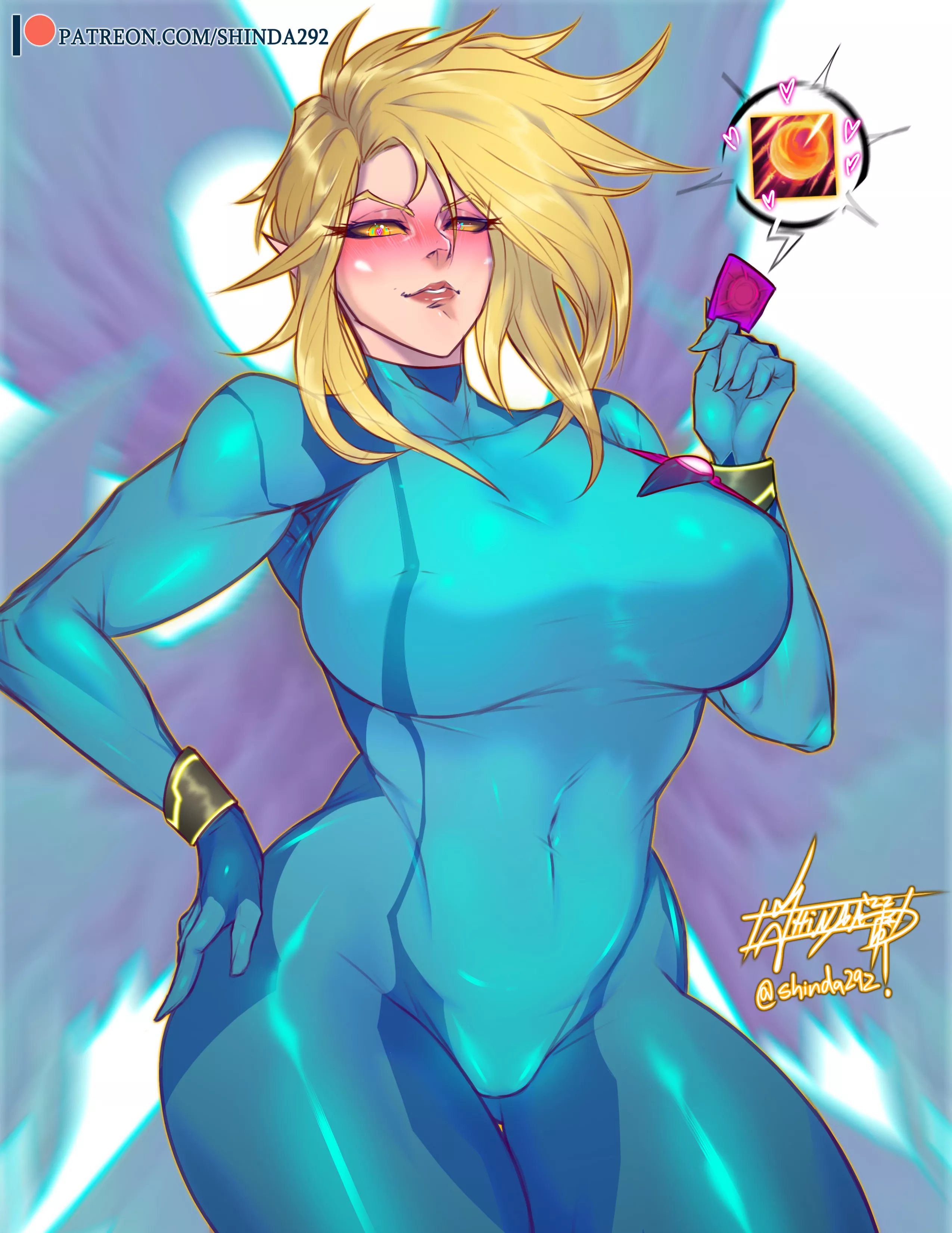 [OC] Zero-Suit Kayle (Shinda292)