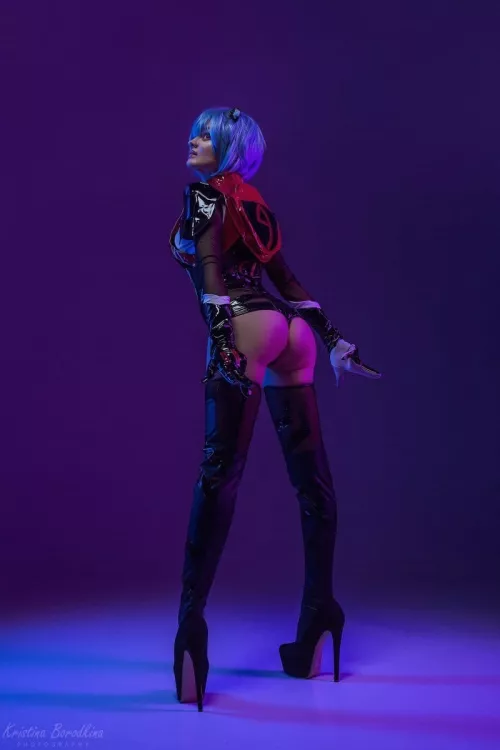 Rei Ayanami from Evangelion by Sophie Katssby