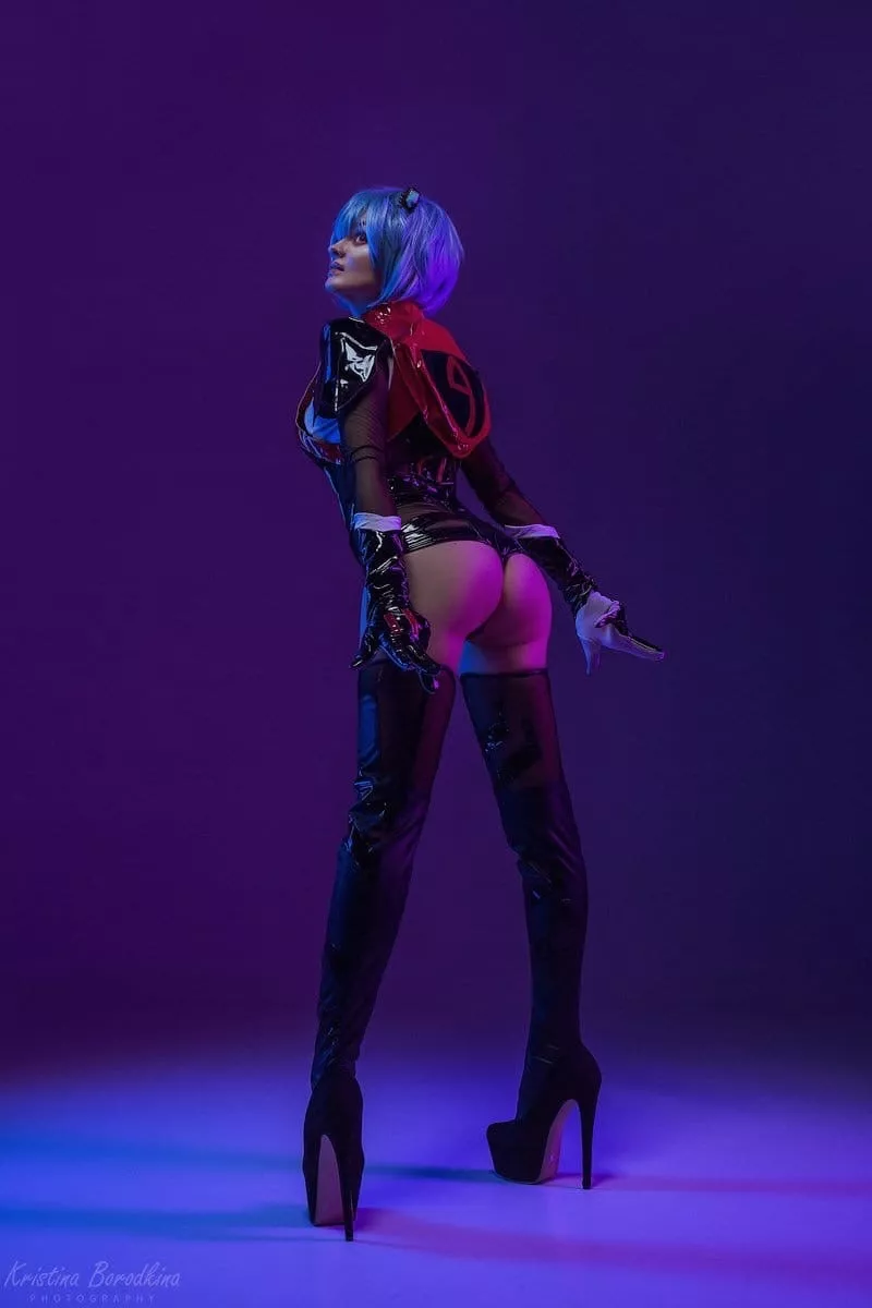 Rei Ayanami from Evangelion by Sophie Katssby