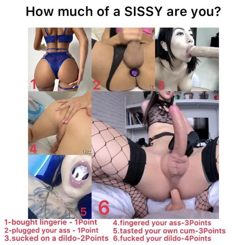 Sissy’s like us should get at least 13 every day