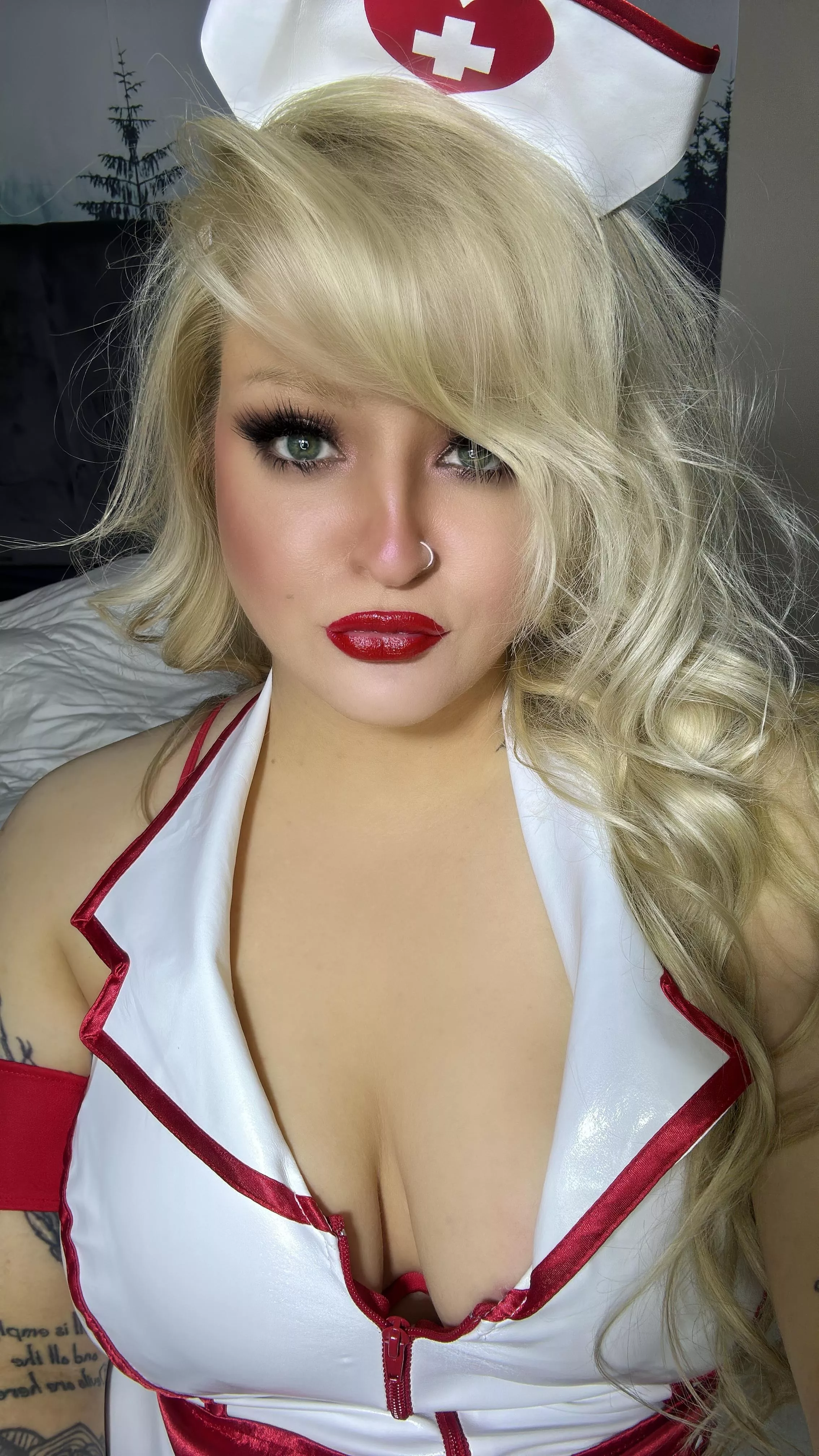 Somebody called the naughty nurse here