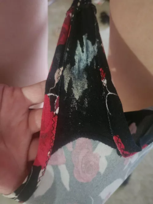 today's work panties....sniff or pass?