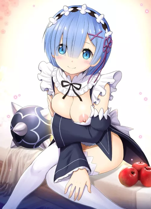 What a modest maid