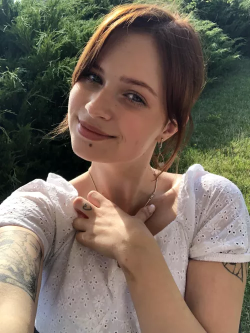 white dress 👀 IUTR