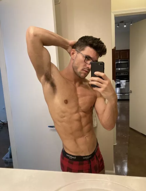 Your nose. My pits. Now.