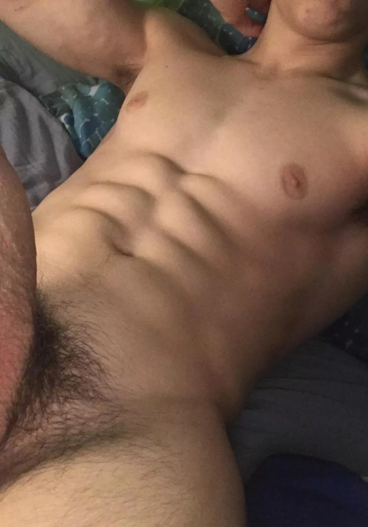 20 fit hung with abs looking for similar bro to jerk off and cum together sc: @nicoabs1 +verse