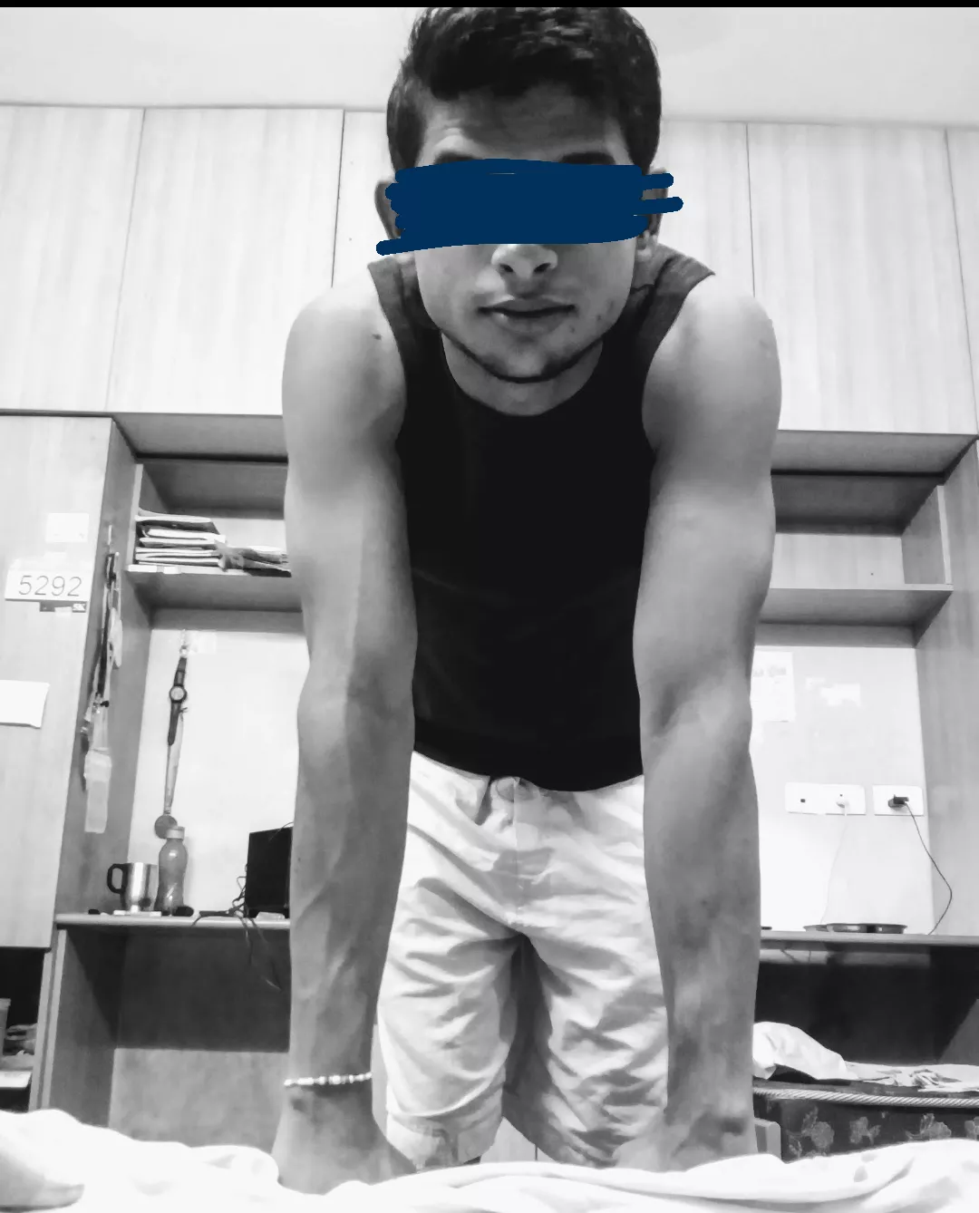 A friend(F) once held them and said 