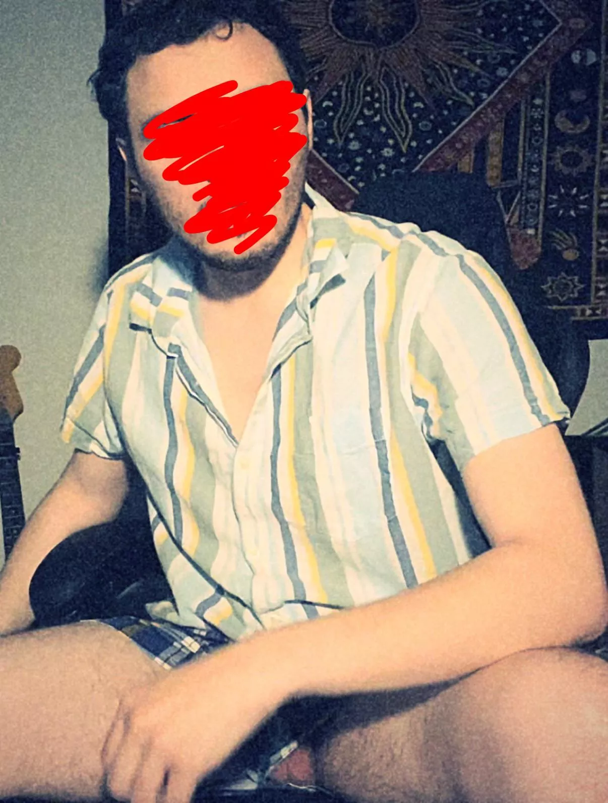 Boxers are the best for an “accidental” view 😜