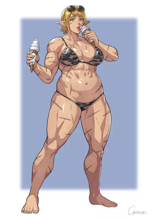 Buff elf [Artist: cirenk]