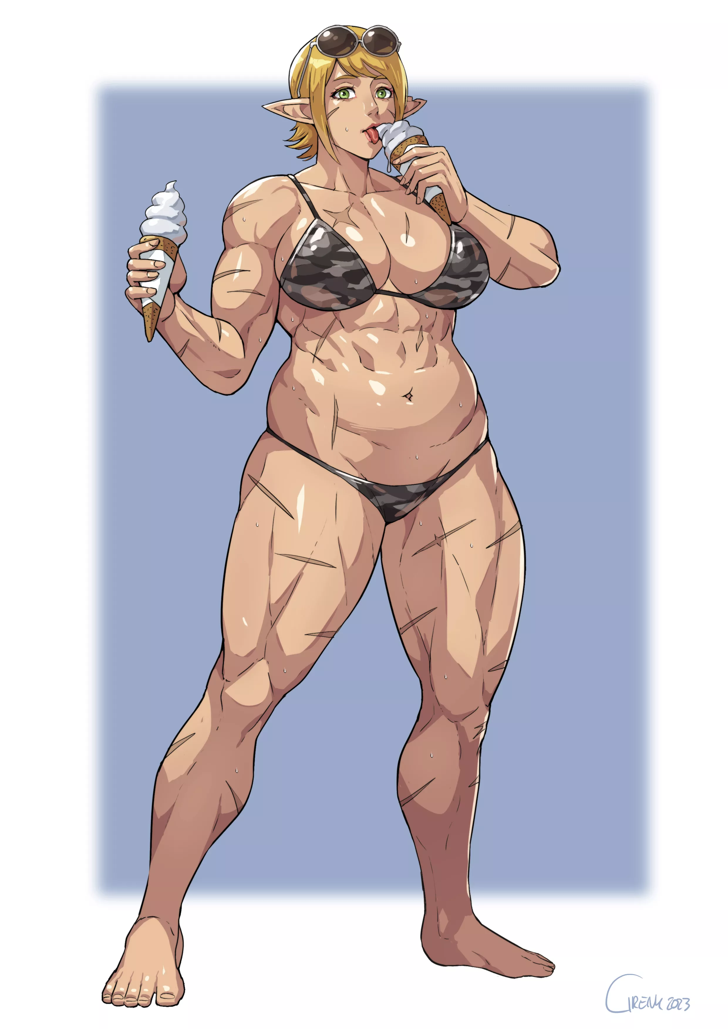 Buff elf [Artist: cirenk]
