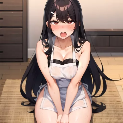 Cooking with your thick mommy~