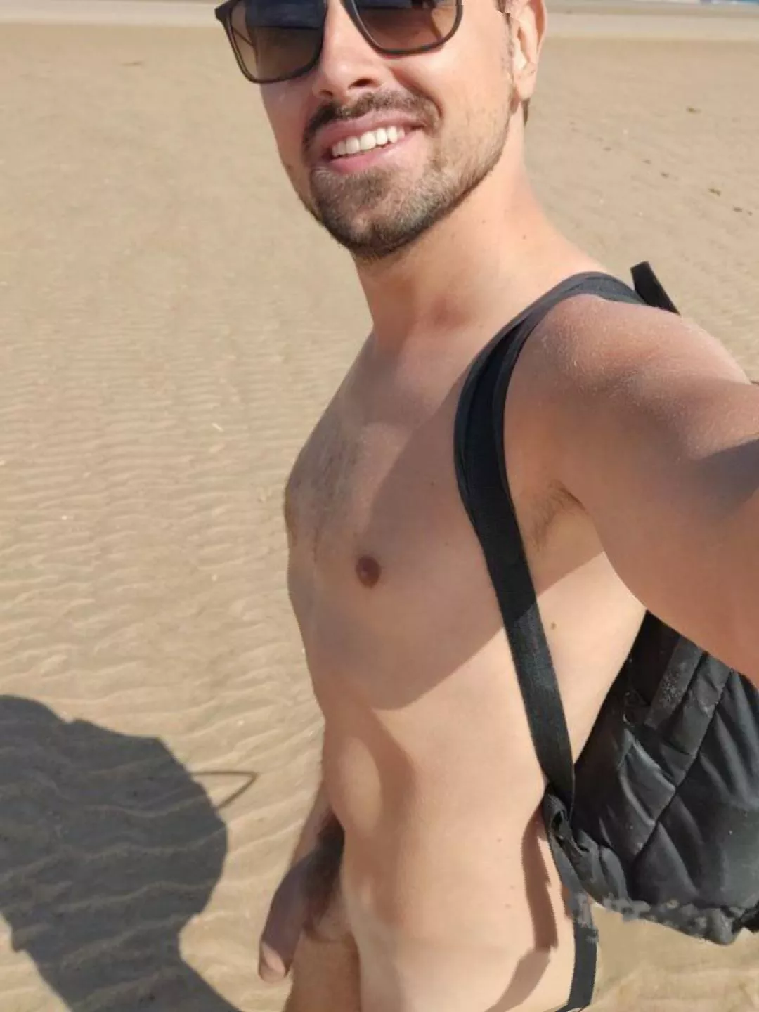 Enjoying naked adventures on the beach this summer!