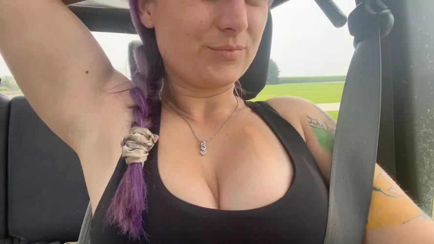 Great day to be out sweating in the jeep!