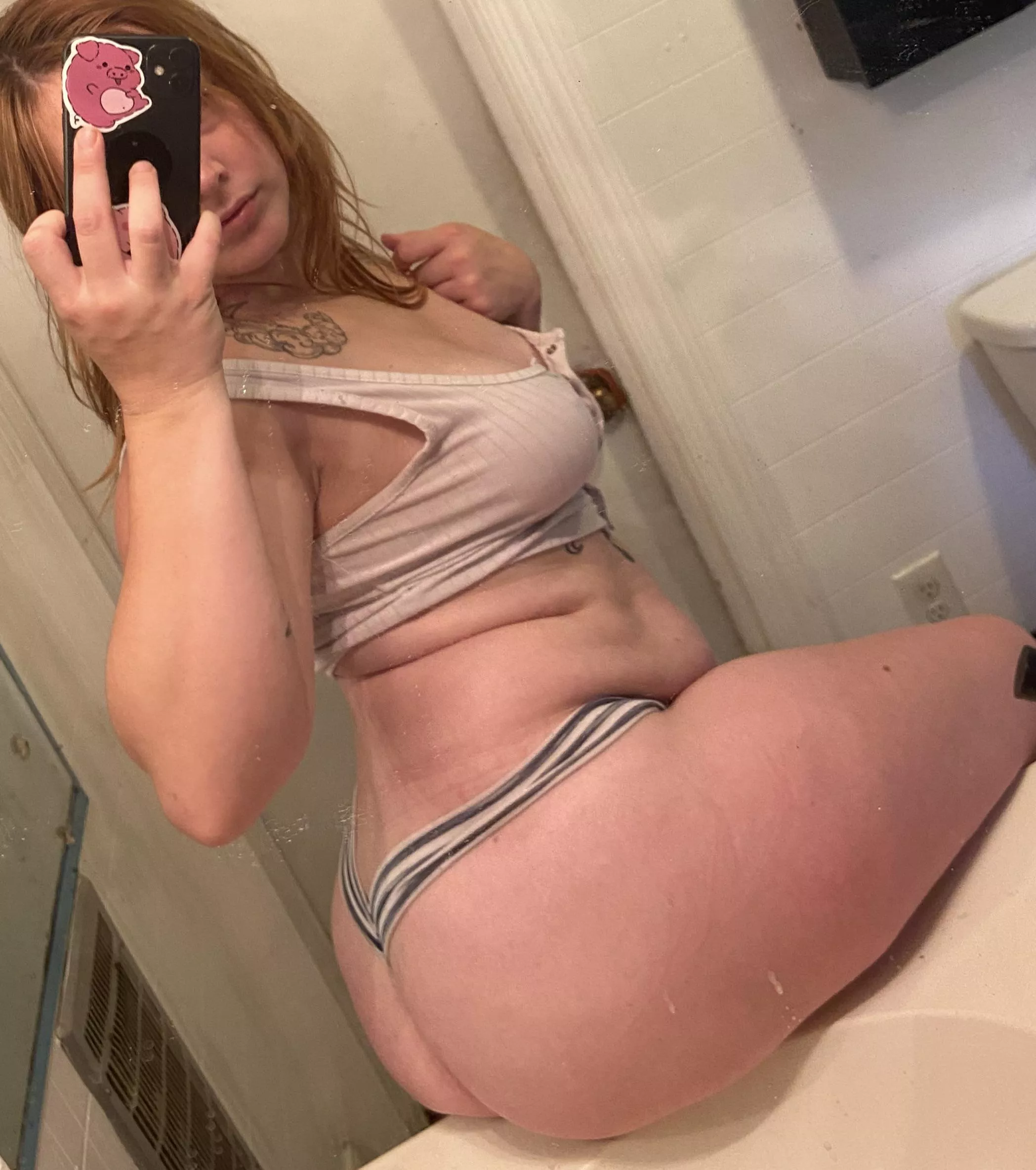 I can tuck my fingers in there now