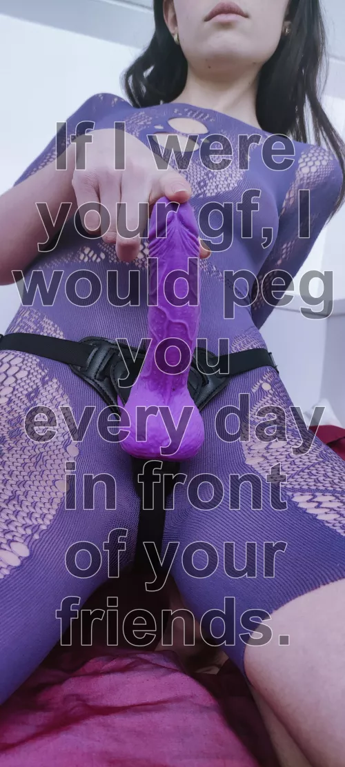 In front of your friends