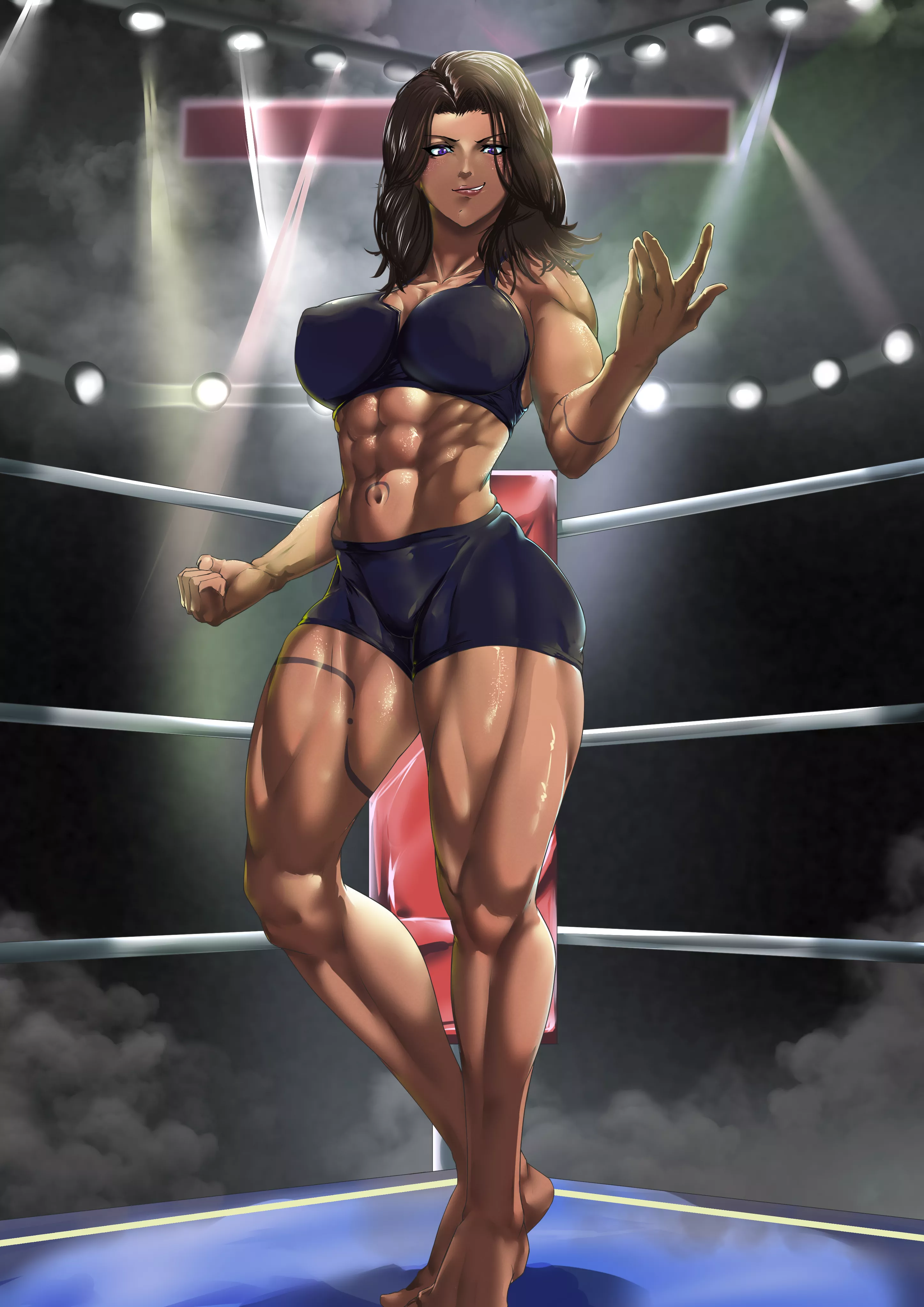 In the ring [Artist: himazin29gou]