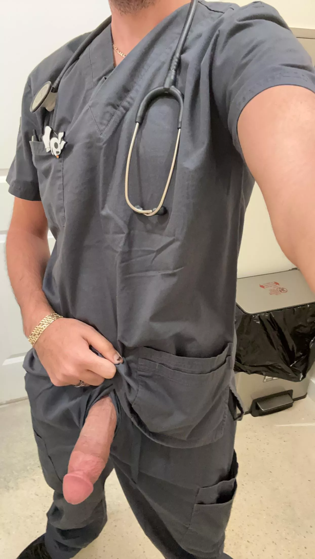 Just hanging out at work