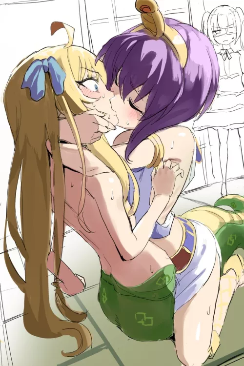 Lamia-Medusa Kiss [Jashin-chan Dropkick]