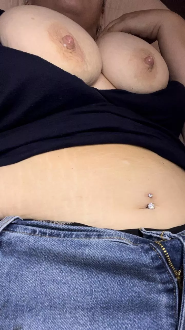 Laying here dripping... won't you help empty these...