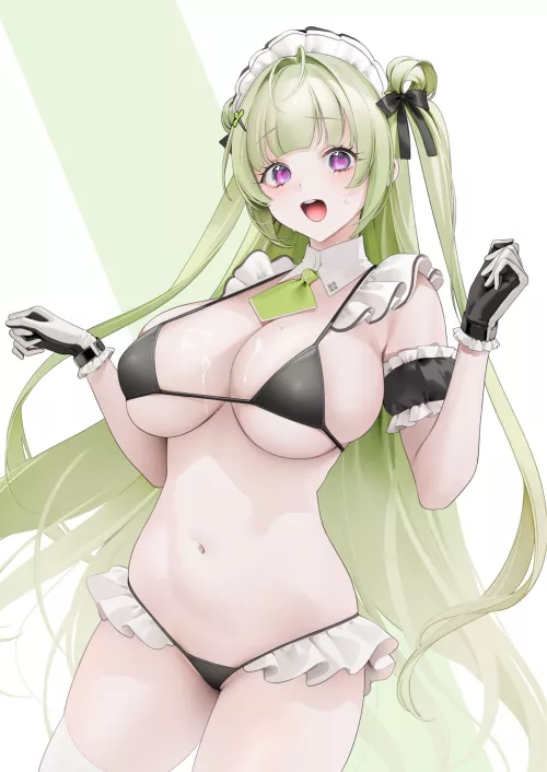 Maid Bikini Soda [Nikke]