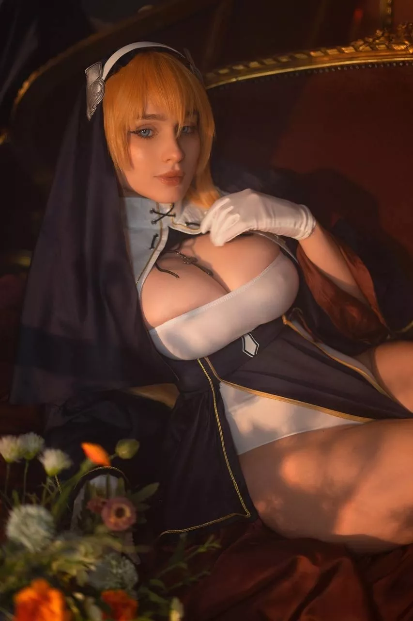 Nun Charlotte cosplay by Shadory
