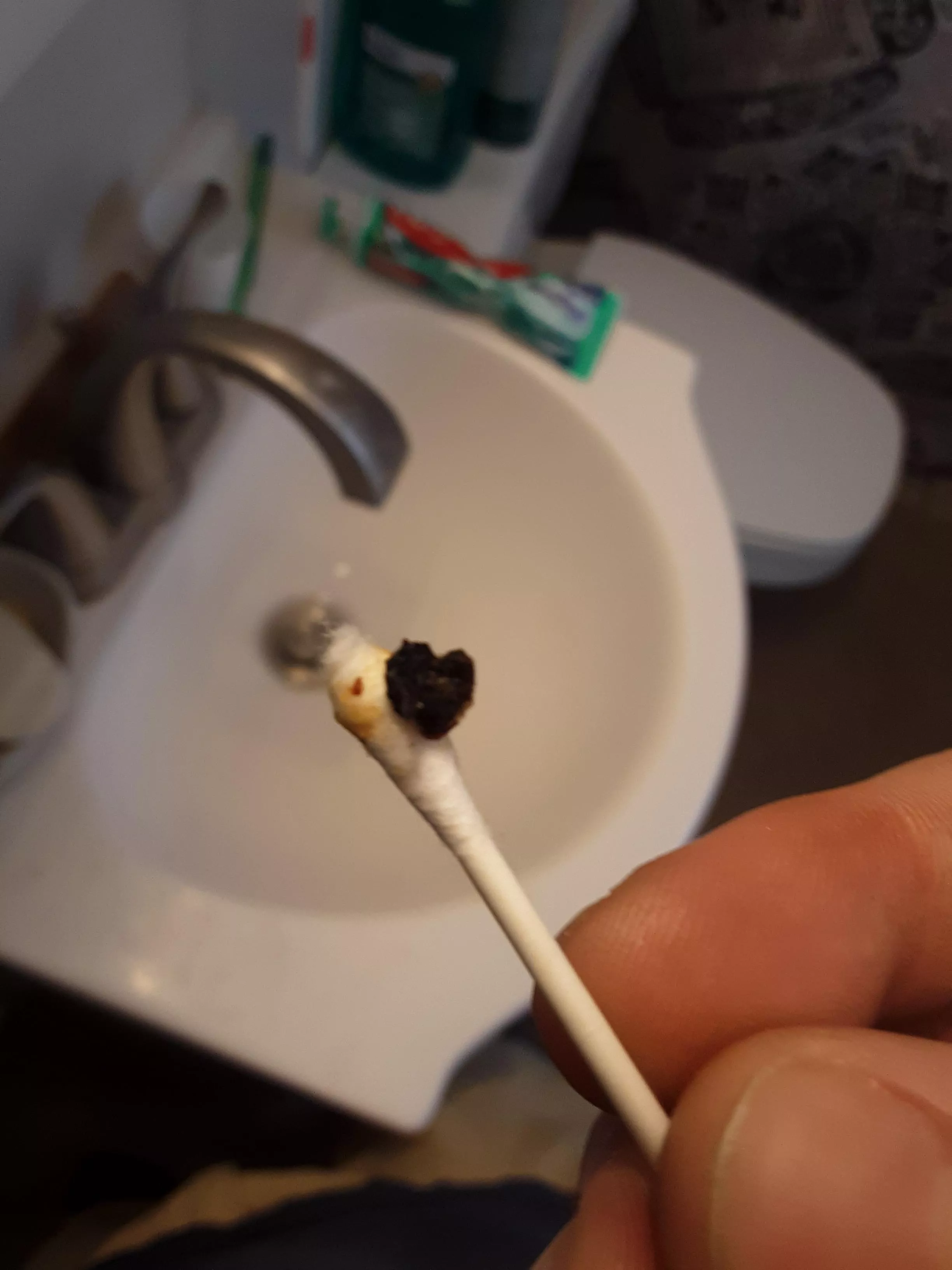 Was cleaning my ear and felt something fall out...