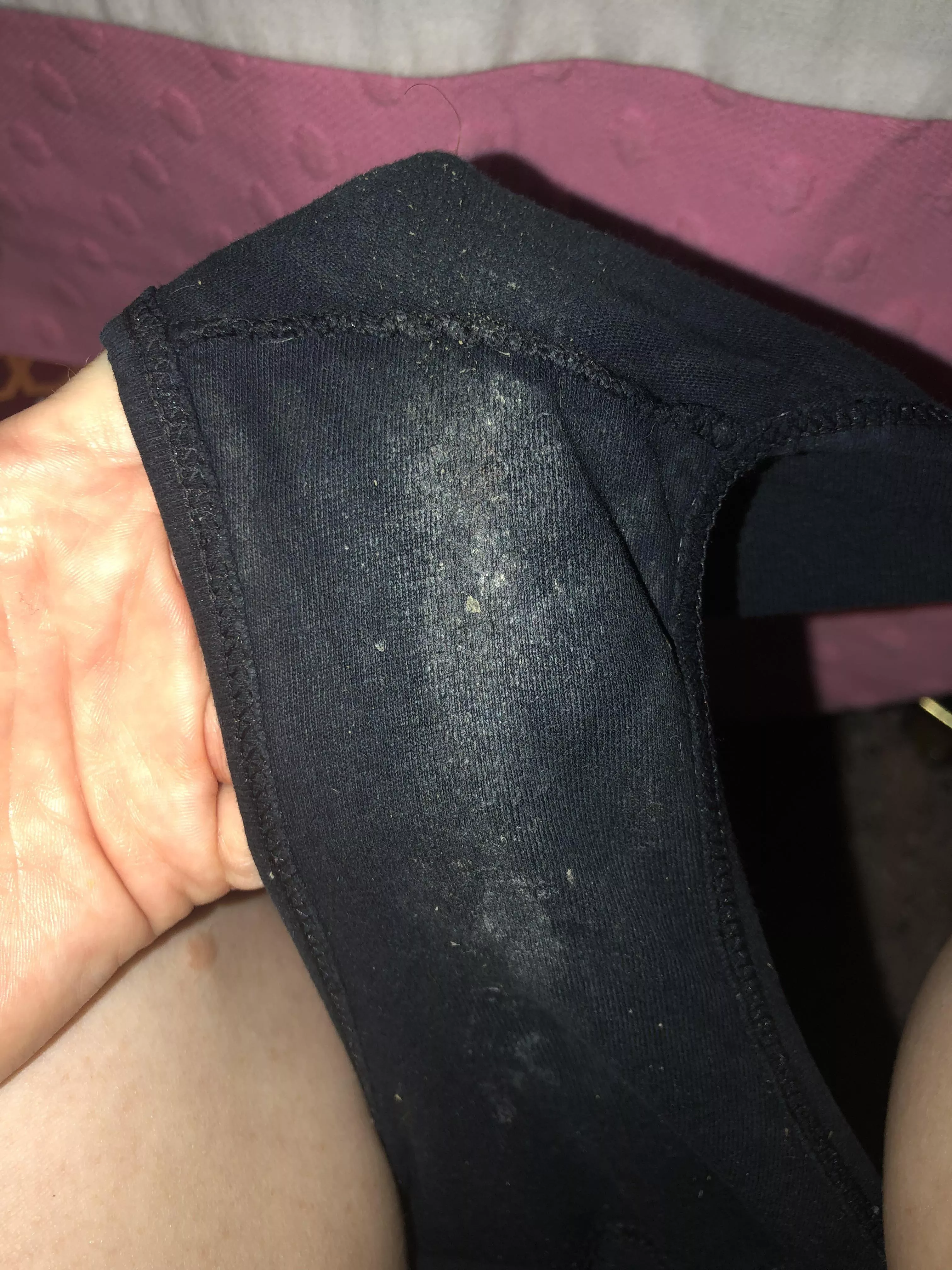 Worn for 2 days in FL, soooo many layers of sweat & grool 😋😋😋