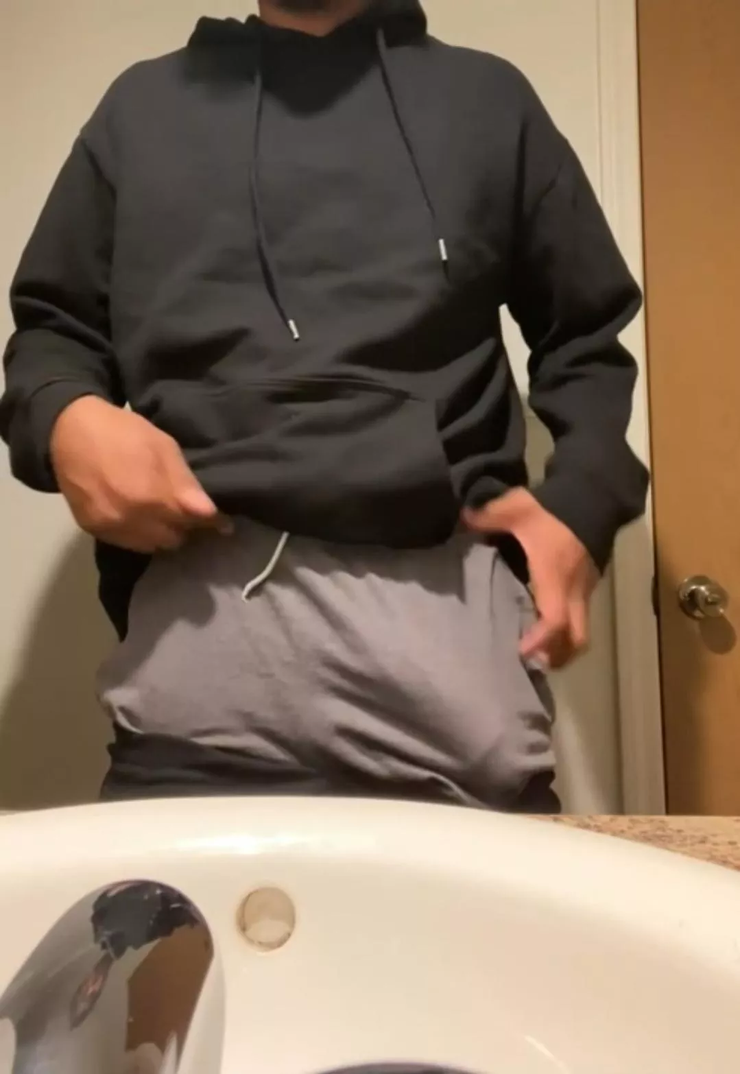 Wyd if im ur roommate walking past you like this