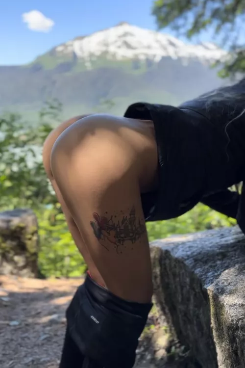 All I always wanted is to be fucked alongside a mountain