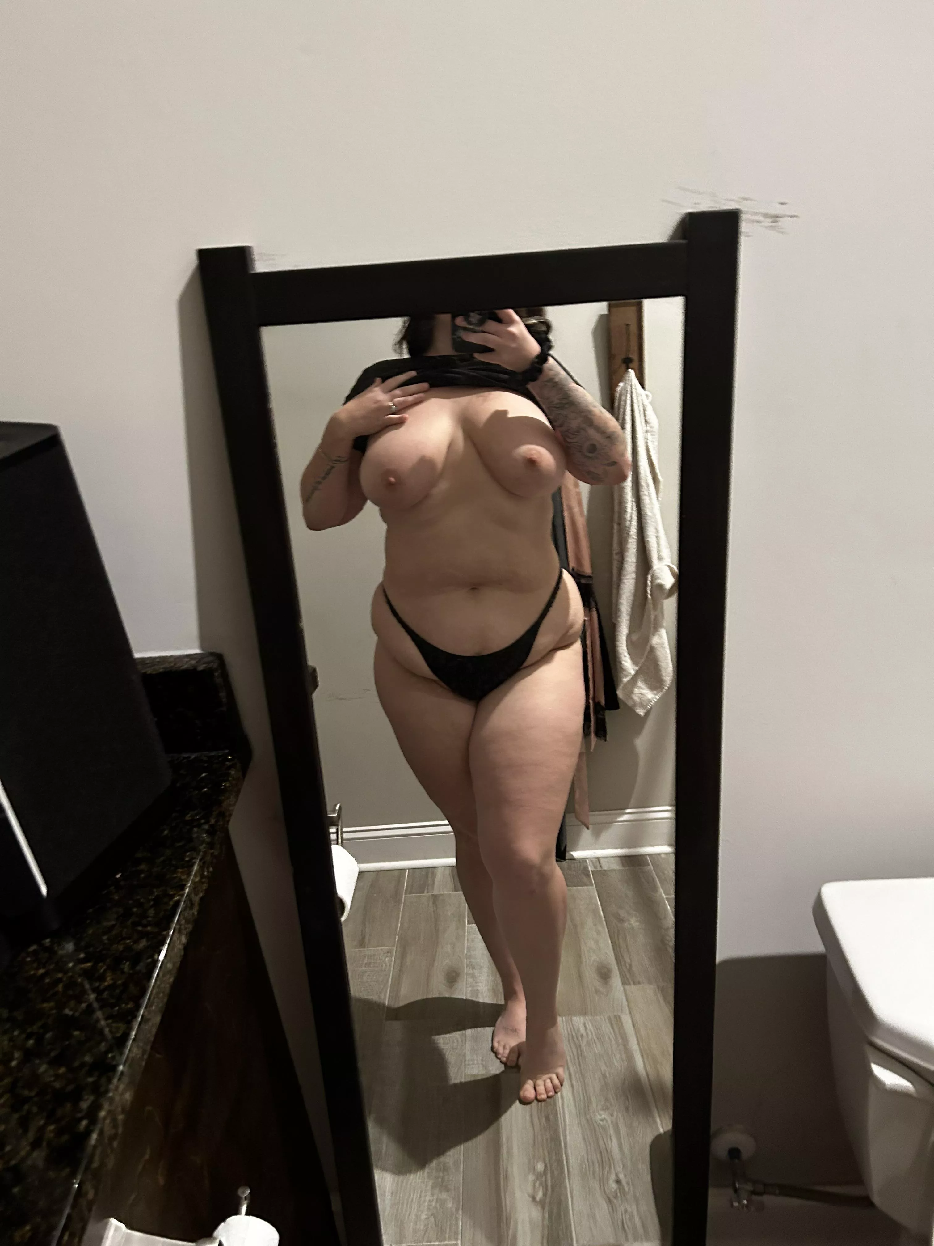 Are my tits big enough for you? 😘