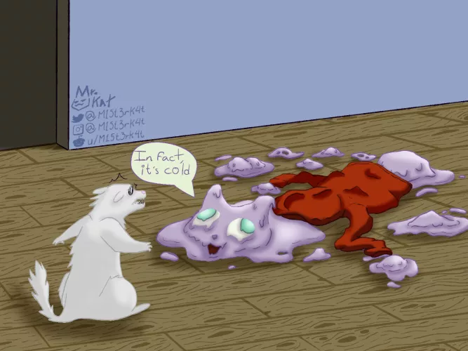 Aye, it's cold, i'm fine