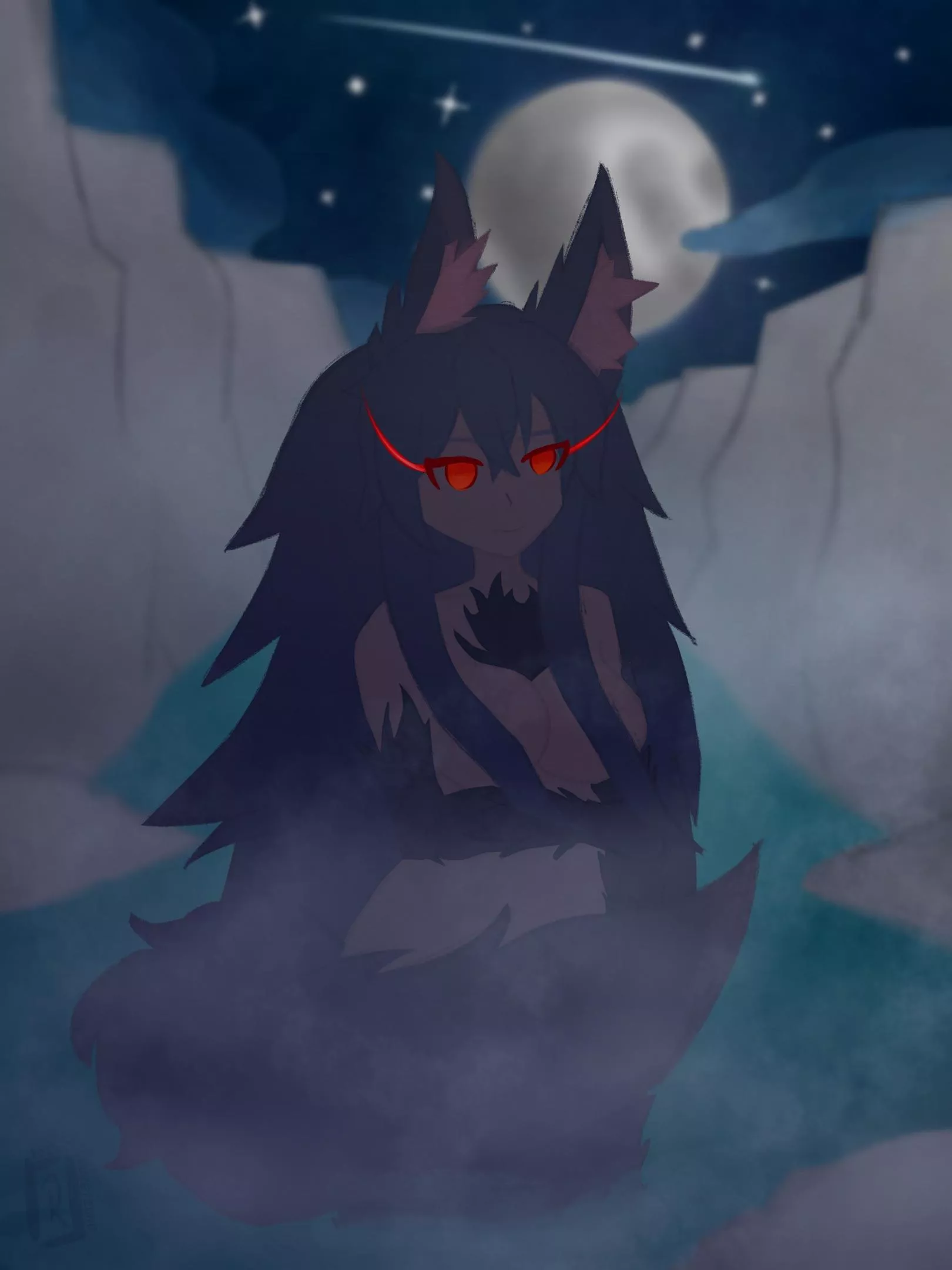 Burning tranquillity