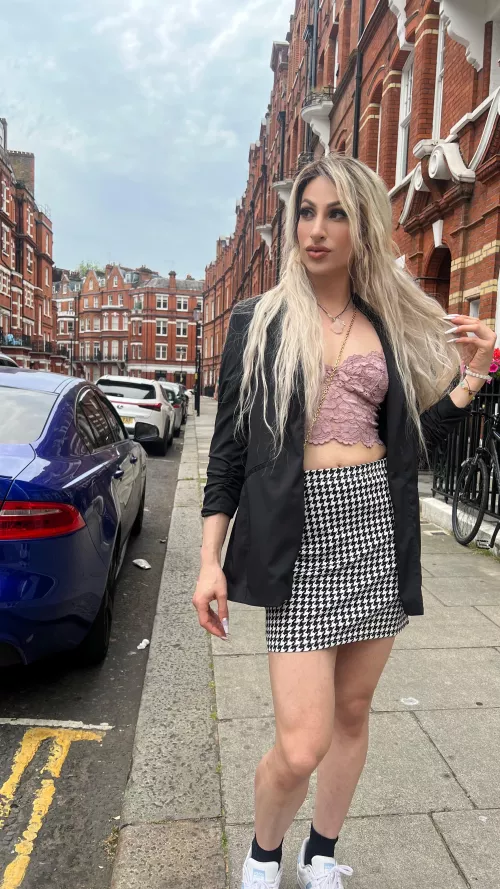 Do I look feminine enough for you?