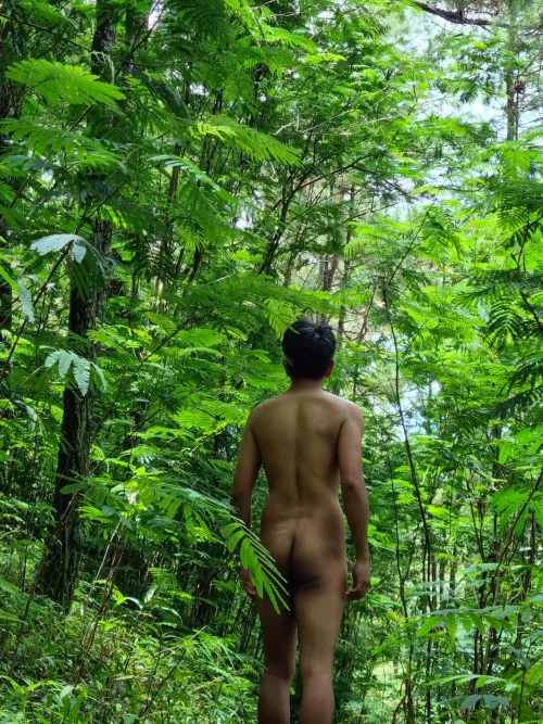 Haven't been nude for awhile. It feels great to be back!