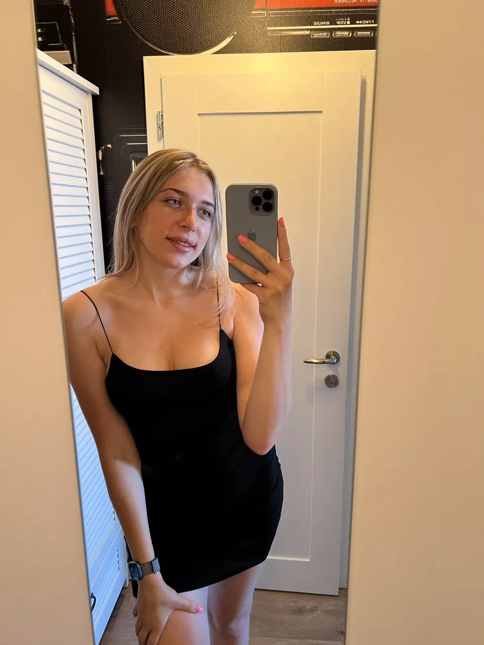 I think black is my color