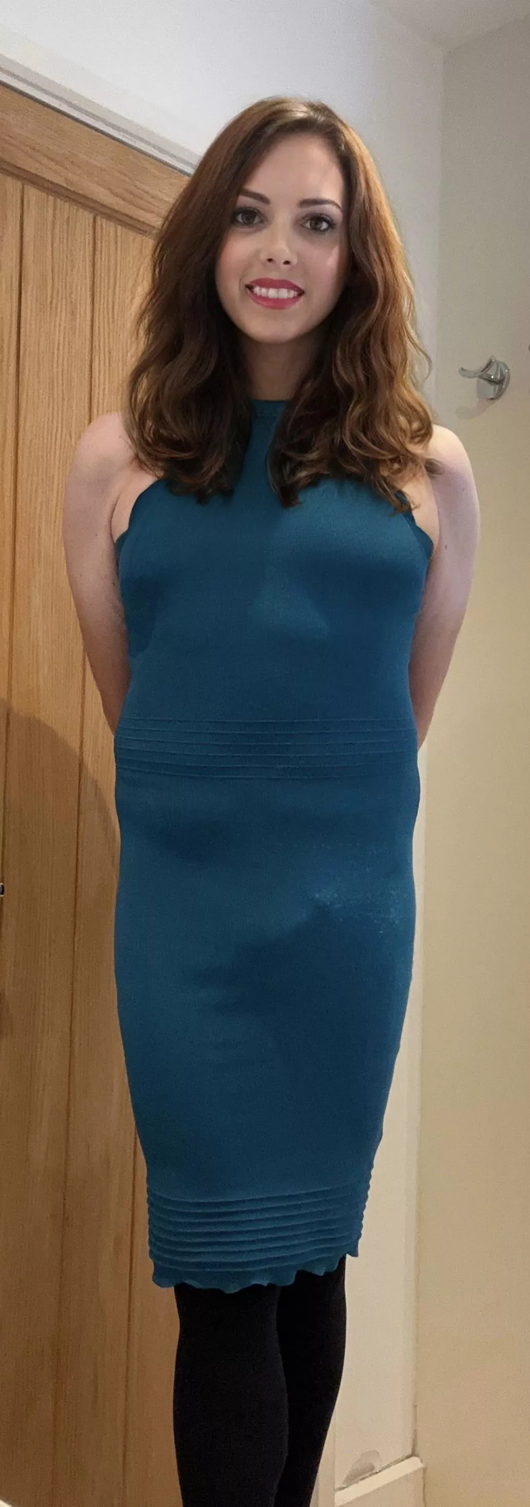 Maybe shouldn’t wear this dress when I’m hard