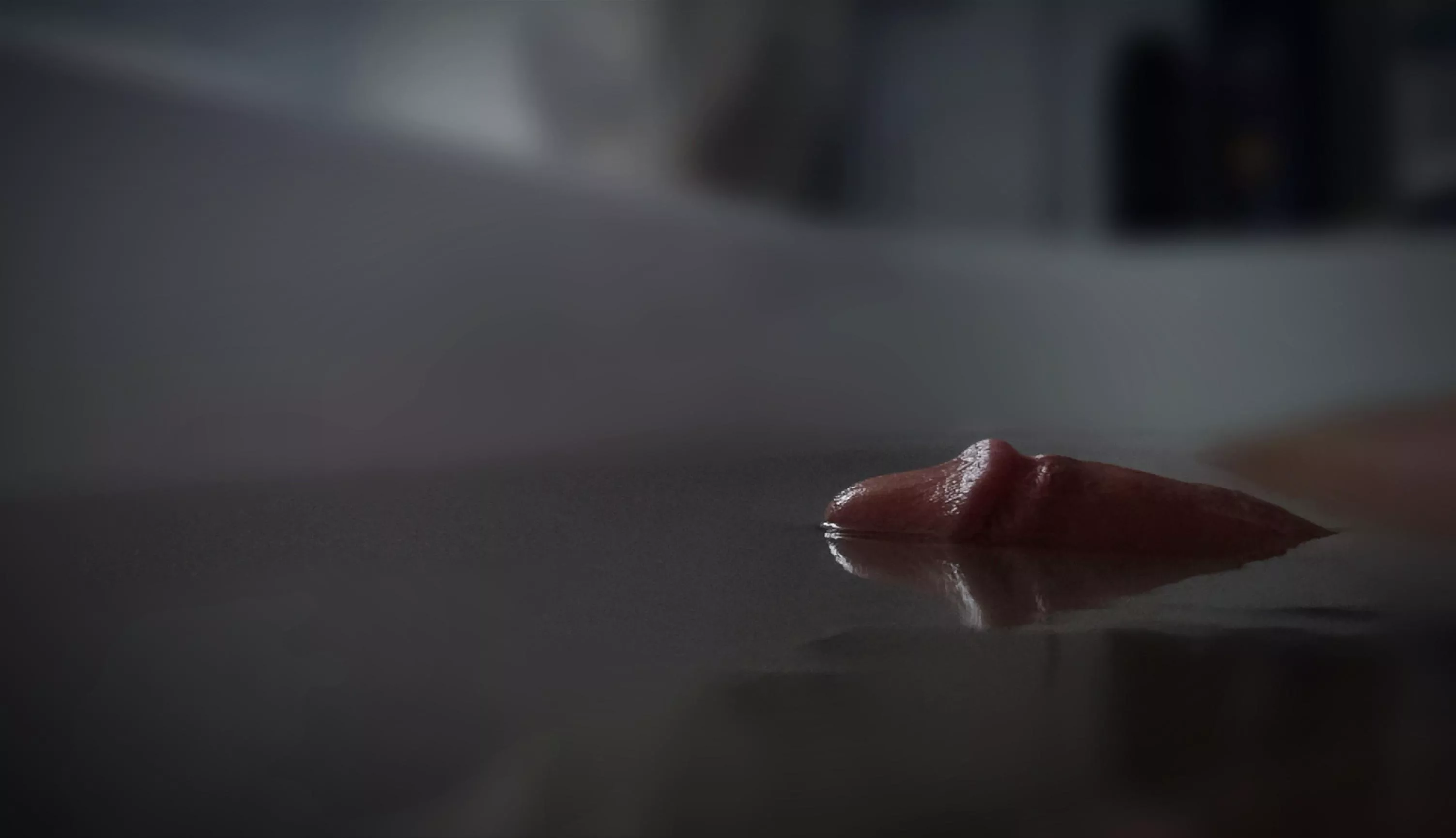 Monster of Loch Ness emerging