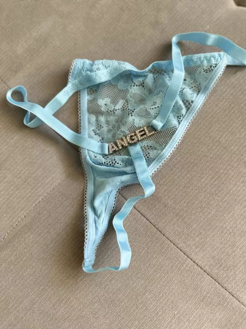 My angel panties...they saw today soo much tasty things