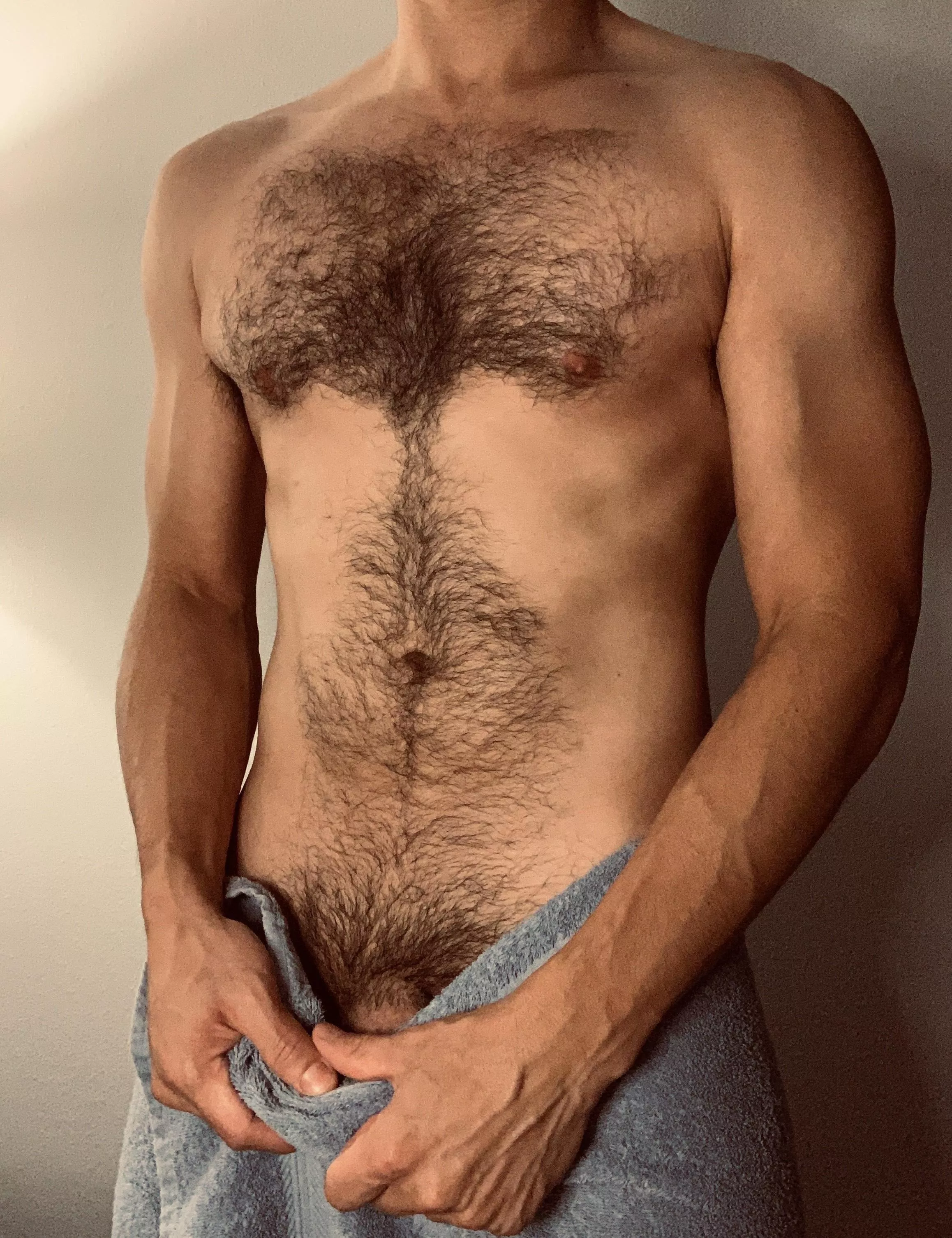 Post shower activities