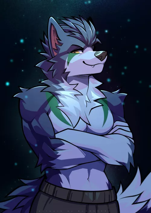 Slacker (c) - Art by me @masterblader191 (Twitter)